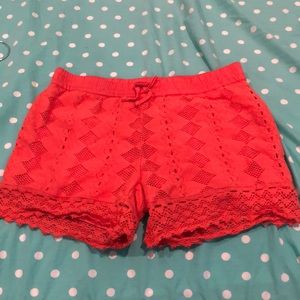 Faded Glory Coral Shorts